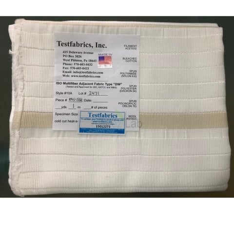 TESTFABRICS Multifiber # 10 4x10 Sıcak - Soğuk Kesim (1 Pk: 500 Ad.)