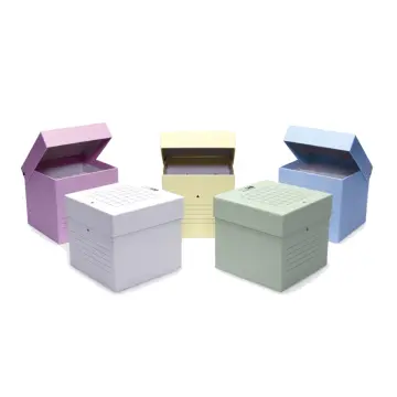 ISOLAB  Tüp Kutusu - Karton - 50 Ml Tüpler İçin - Geçme Kapaklı - Beyaz
