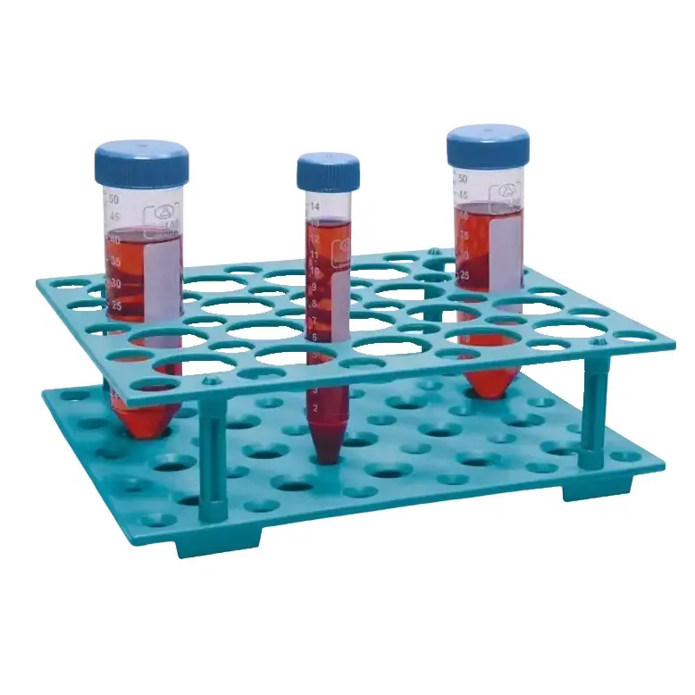 ISOLAB  Tüp Standı - P.P - Demonte - 15 Ml & 50 Ml Tüpler İçin