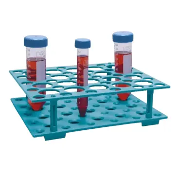 ISOLAB  Tüp Standı - P.P - Demonte - 15 Ml & 50 Ml Tüpler İçin