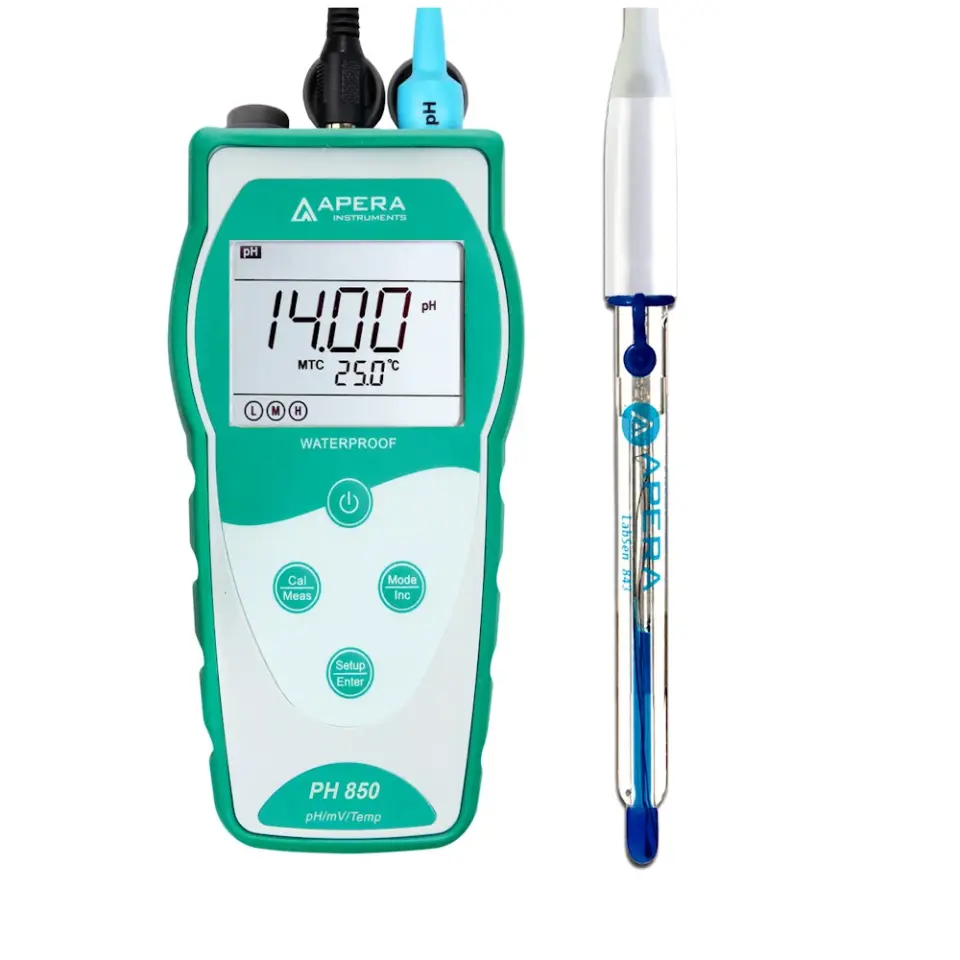 APERA PH8500-SA Alkali pH metre  - Güçlü Alkali ve Yüksek Tuzluluk İçin – LabSen 843 Elektrotlu
