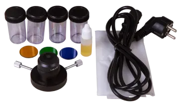 Levenhuk MED 25B Karanlık Alan Mikroskobu 1000x