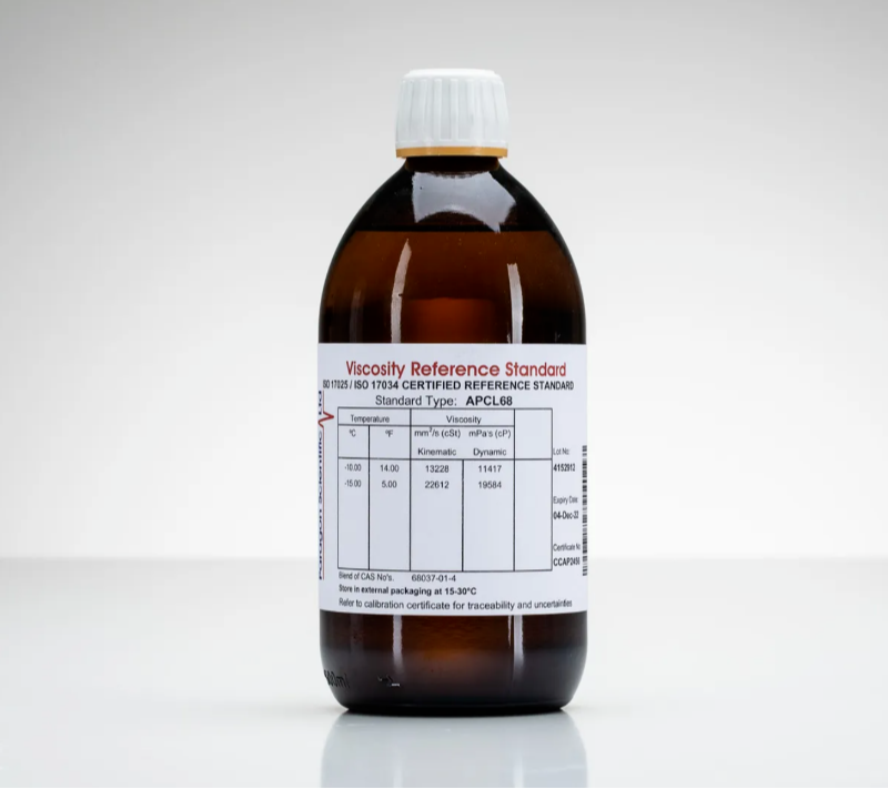 Anton Paar APCL68 CCS Viskozite Standardı 500 ml - 19.584 mPa.s (-15 °C) ila 11.417 mPa.s (-10 °C) arası