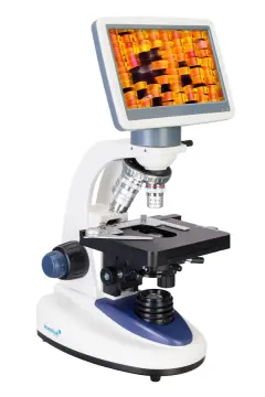 Levenhuk D95L tabletli LCD dijital mikroskop, 7 inç ekranlı, 40x–2000x büyütmeli, 2 MP kameralı