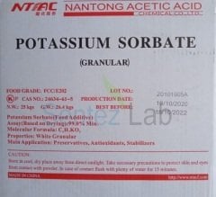 Nantog Potasyum Sorbat Cas 24634-61-5  1 kg