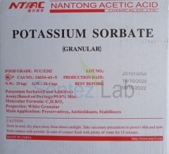 Nantog Potasyum Sorbat Cas 24634-61-5  25 kg