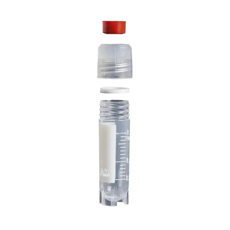ISOLAB  Tüp - Cryo - 5,0 Ml - Etekli - Dıştan Kapaklı 100 Adet