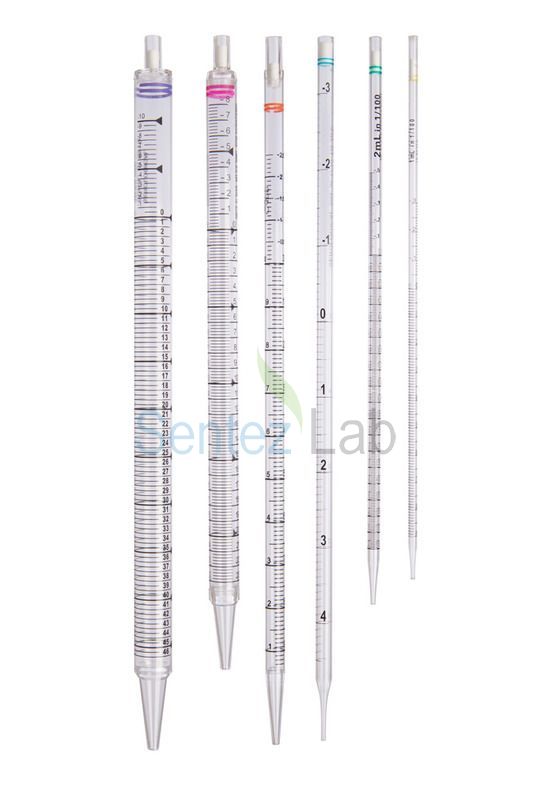 Lp Italiana Serolojik Pipet Plastik Tek Kullanımlık Pyrogen free 1 ml tek tek poşette 250 Adet