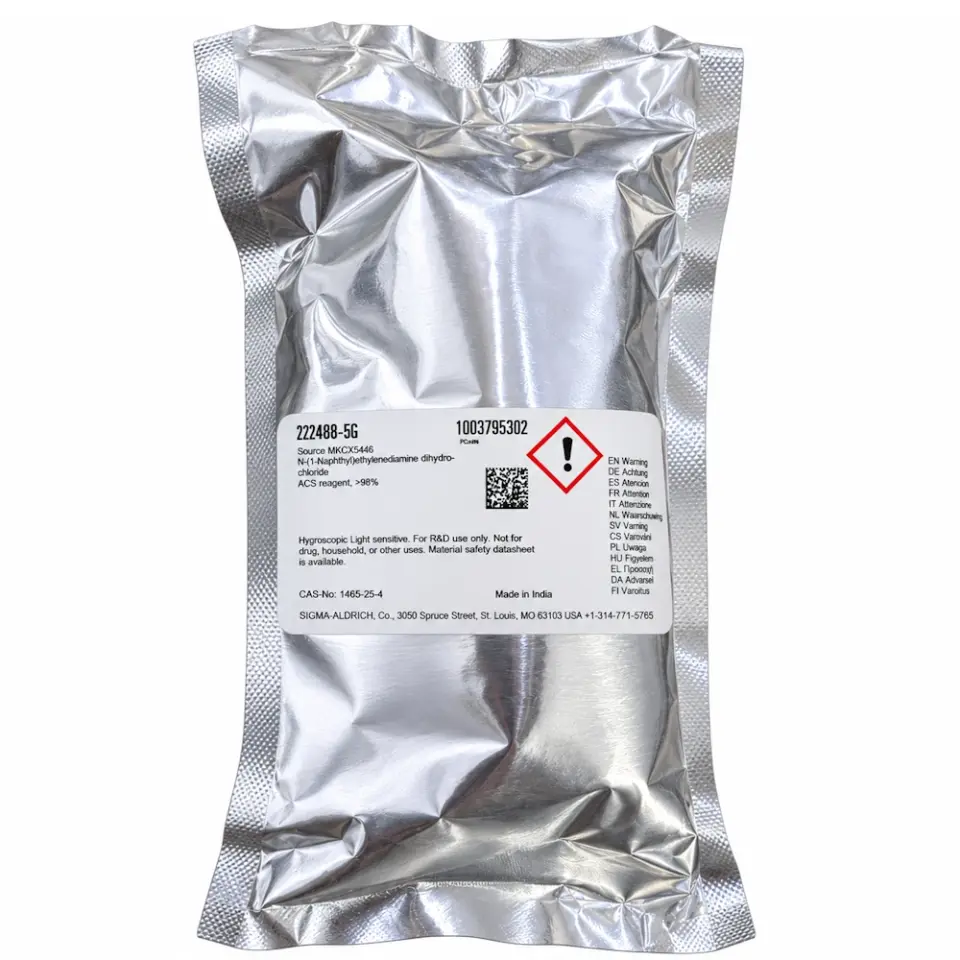 Sigma-Aldrich N-(1-Naphthyl)ethylenediamine Dihydrochloride 5 g – CAS 1465-25-4