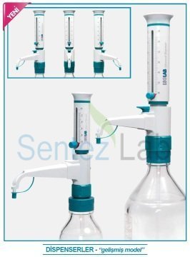 İSOLAB 008.12.060 dispenser - üst model - 60 ml