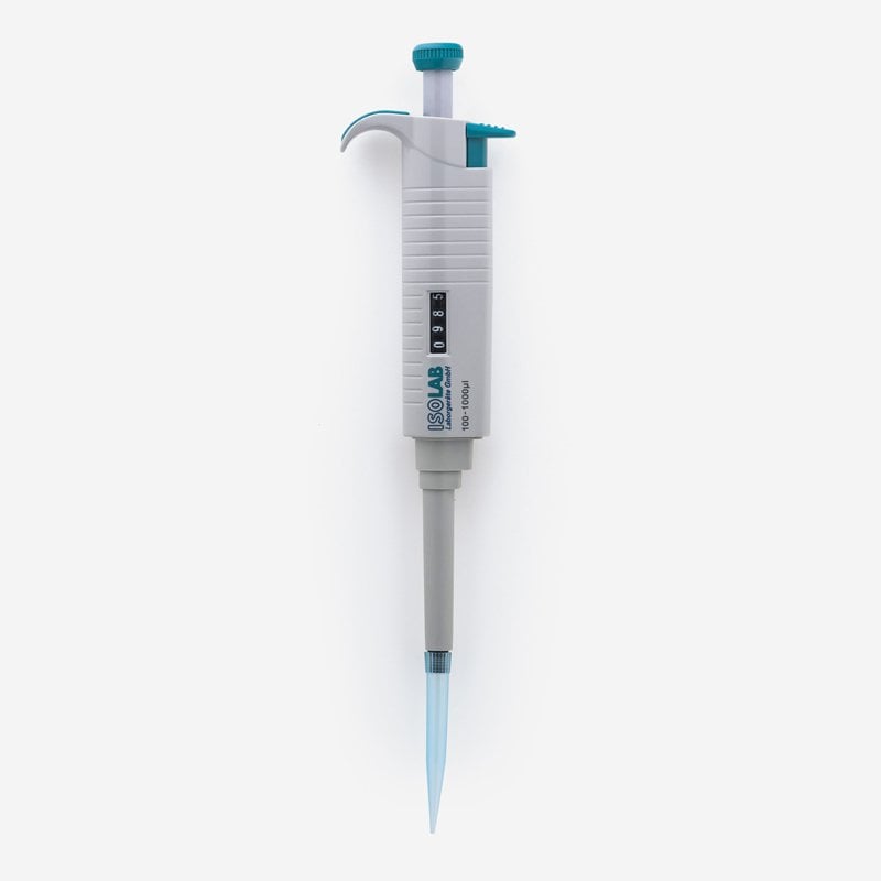 İSOLAB 011.05.901 otomatik pipet - ISOLAB - tek kanal - otoklavlanabilir - 100-1000 ul