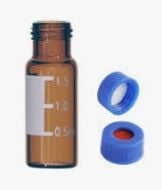 SENLAB ND9 Amber Vial 1,5 mL Kapak ve Septalı 100 Adet