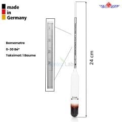 Greinorm Bomemetre 0-30 Bé° - Sıvı Yoğunluğu Ölçer