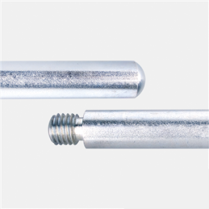İSOLAB 049.06.004 stand borusu - galvanize çelik - uzunluk 600 mm