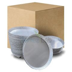 Alüminyum Numune Tartım Kabı Çap 85 mm '100 Adet'