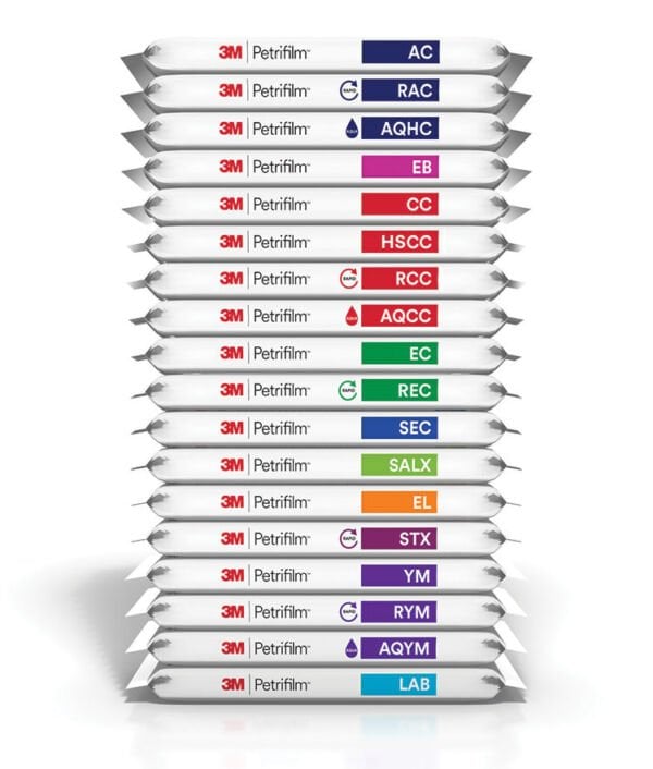 3M™ 6404 Petrifilm™ E.Koli / Koliform Sayım Plakaları 50 Adet