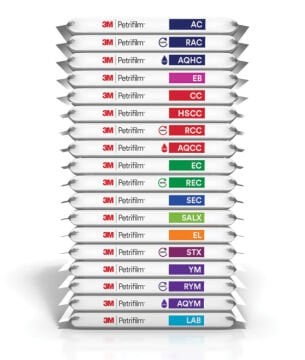 3M™ 6404 Petrifilm™ E.Koli / Koliform Sayım Plakaları 50 Adet