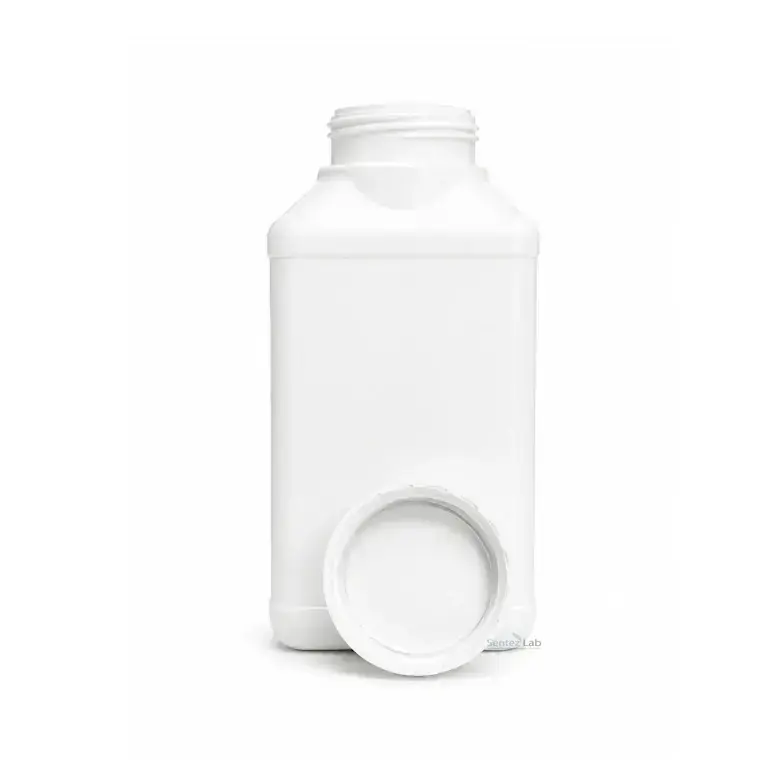 Senlab HDPE Geniş Ağızlı Numune Şişesi 1 Kg - Toz Ürünler İçin - 200 Adet