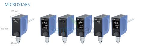 IKA MICROSTAR 15 digital MEKANİK KARIŞTIRICI 10 L/ 50... 1000 rpm/ 15 Ncm