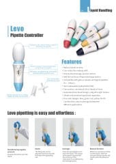 DLAB Levo Pipet Pompası 0.1... 100 mL Sarı