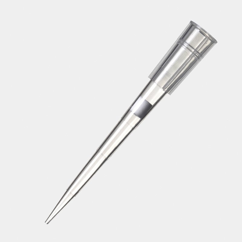 İSOLAB T-R-010 pipet ucu - şeffaf - 10 ul - kutu (96 adet)