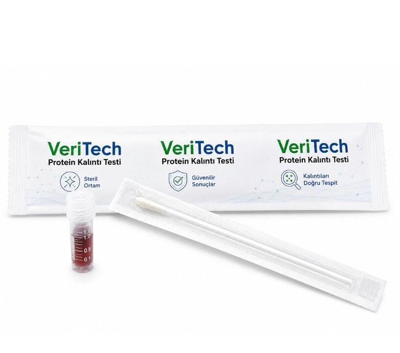 VeriTech Protein Kalıntı Testi – Yüzey Temizlik Kontrol Kiti, 30 Adet
