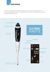 DLAB dPette Elektronik Otomatik Pipet Dijital Ekranlı 30-300 µL
