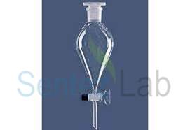 BORUCAM Cam Musluklu Armudi Ayırma Hunisi 2000 mL