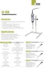 DLAB D-160 Homojenizatör SET2 – 8.000…30.000 rpm