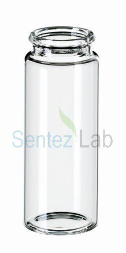 25ML SNAP CAP VİAL ND22, 65 X 26MM, CLEAR GLASS, 3RD HYDROLYTİC CLASS 100 Adet