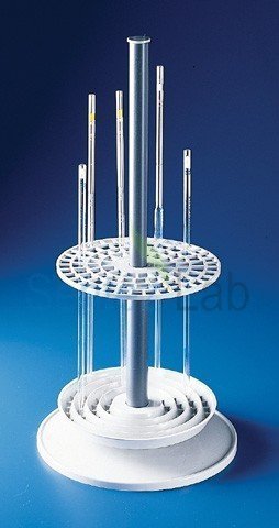 Plastik Pipet Stantı Döner Tab.( 44'lü 15mm pipetlere kdr)