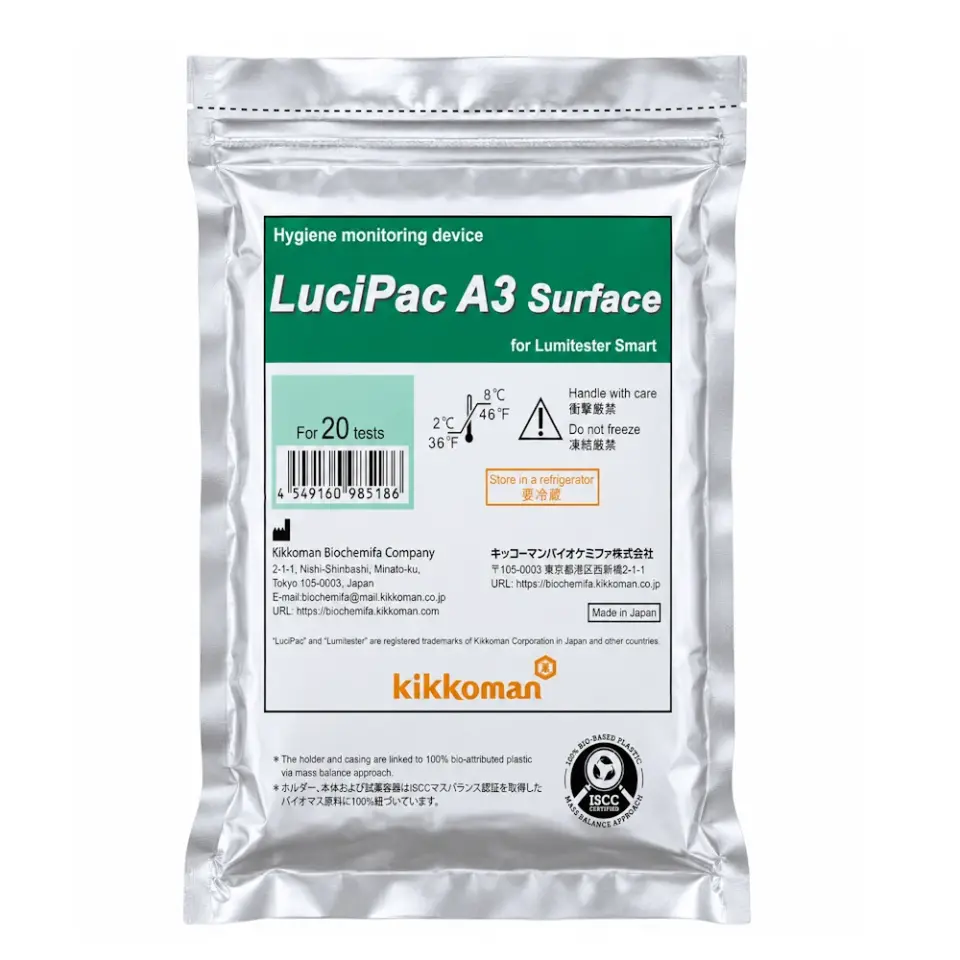 Kikkoman LuciPac A3 Surface Hijyen Kontrol Swabı – 100 Adet