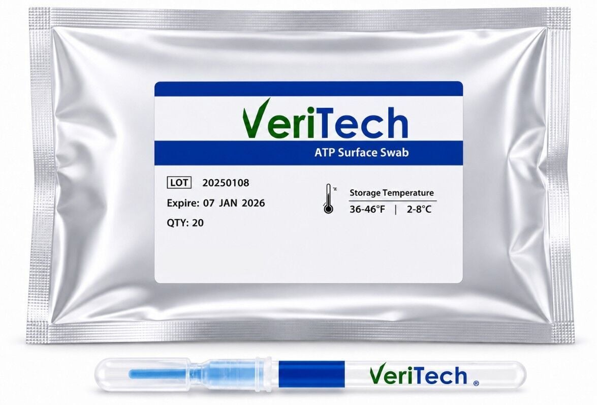 VeriTech ATP Ölçüm Kiti (Sulardan) 100 Adet