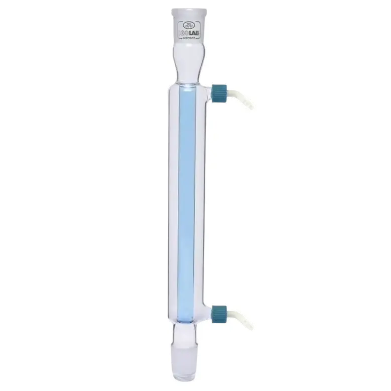 ISOLAB  Soğutucu - Düz - 160 Mm - Dişi Şilif : Ns 14/23 - Erkek Şilif : Ns 14/23 - P.P Yan Kol