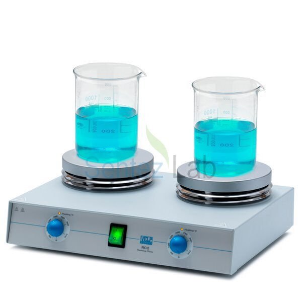 VELP RC2 2 Bölmeli Isıtıcı Tabla (Hot Plate) - 370 °C