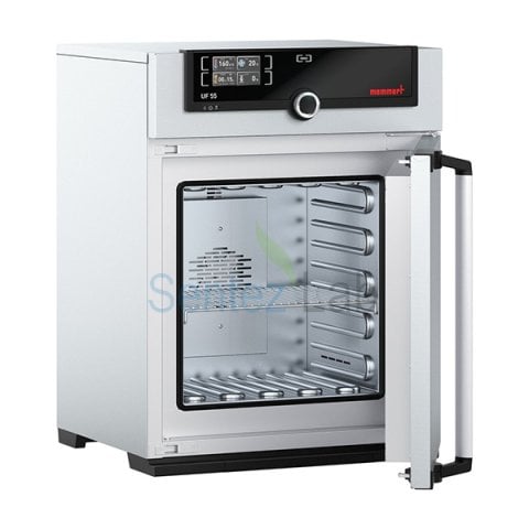 MEMMERT UF 55 FANLI ETÜV 53 Lt. 300°C İçi ve dışı Paslanmaz Çelik