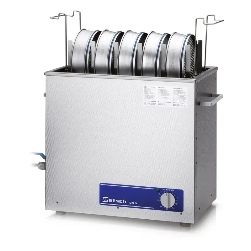 RETSCH UR 2 Ultrasonik Banyo - 42 L, 1 elek