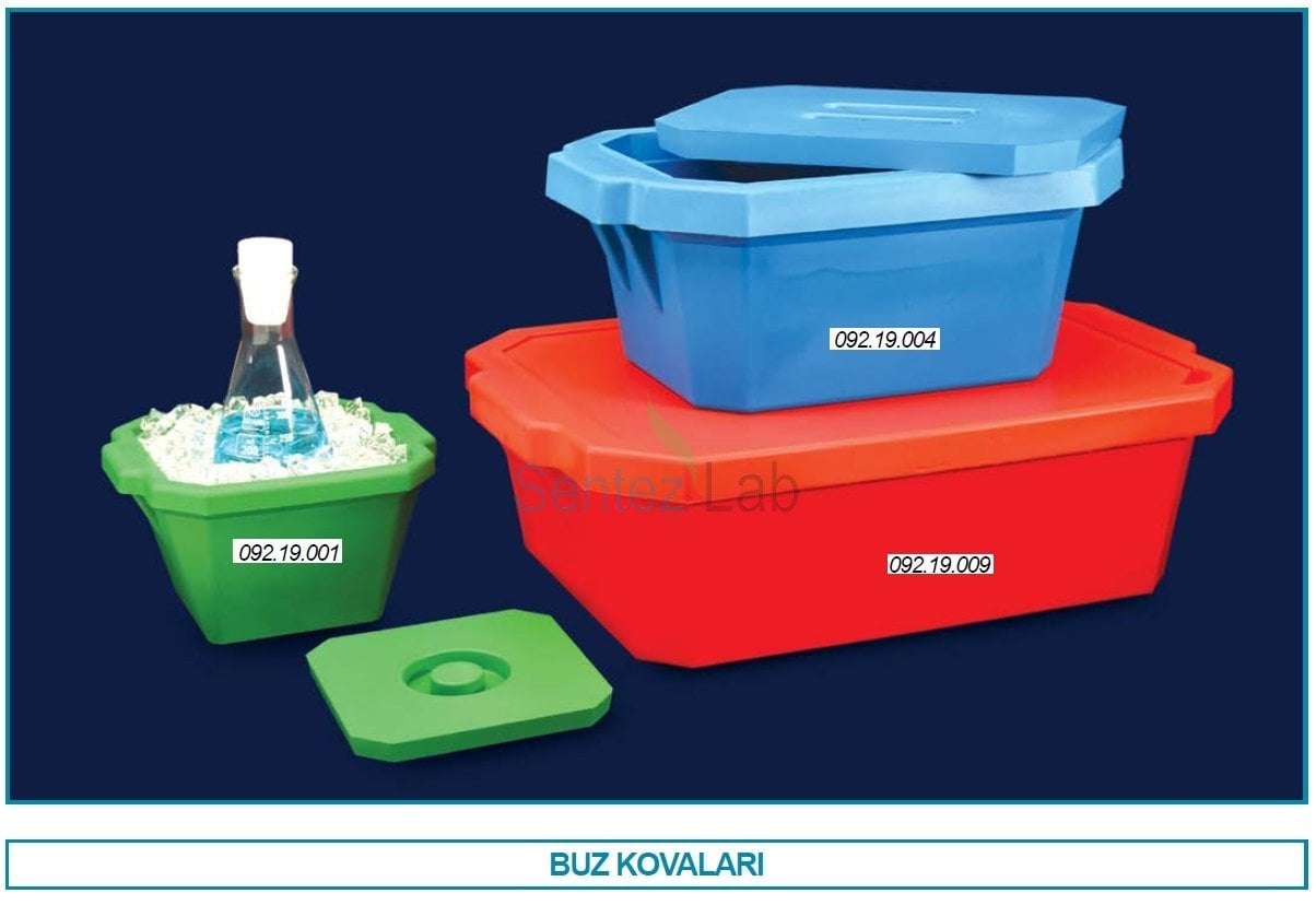 İSOLAB 092.19.004 kova - buz için - 4 lt