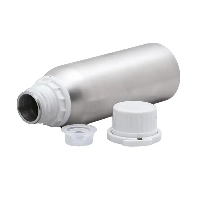 ISOLAB  Şişe - Vida Kapaklı - Dar Boyun - Alüminyum - 1200 Ml