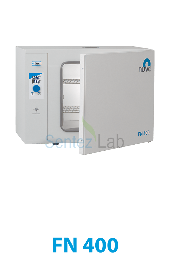 NÜVE FN 400 Kuru Hava Sterilizatörü Ortam Sıcaklığı +70... 250 °C / 44 L