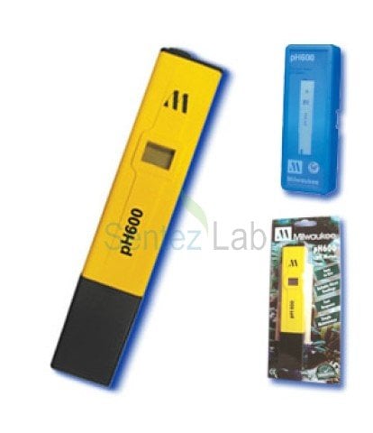 Milwaukee pH600 Cep Tipi pH Metre 0–14 pH | Taşınabilir pH Ölçer