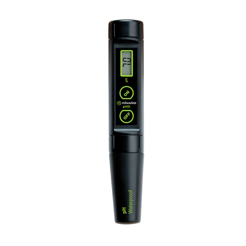 Milwaukee pH51 Cep Tipi pH Metre 0–14 pH | Taşınabilir pH Ölçer
