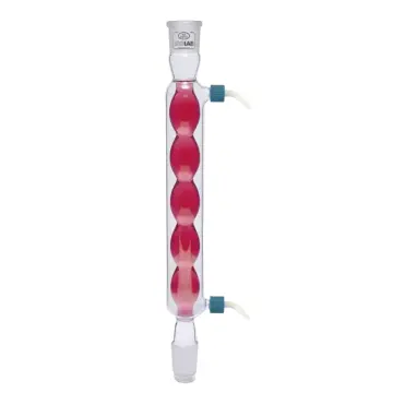 ISOLAB  Soğutucu - Bullu - 250 Mm - Dişi Şilif : Ns 24/29 - Erkek Şilif : Ns 24/29 - P.P Yan Kol