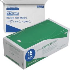 Kimberly-Clark Kimtech Science Delicate Task Wipes 200 wipes 15 Paket