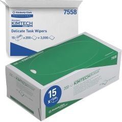 Kimberly-Clark Kimtech Science Delicate Task Wipes 200 wipes 15 Paket