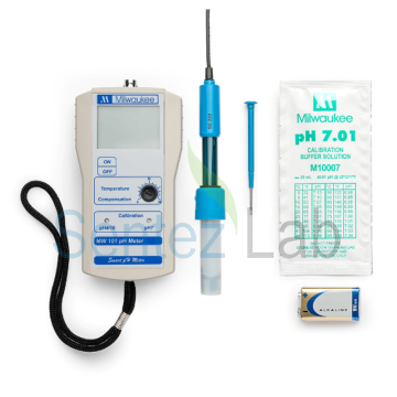 Milwaukee MW101 PRO Portatif pH Metre 0.00–14 pH | Hassas pH Ölçer