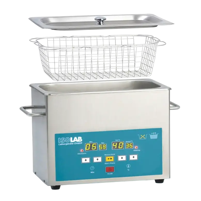 ISOLAB 621.05.022 Ultrasonik Banyo 22 L – Paslanmaz Çelik