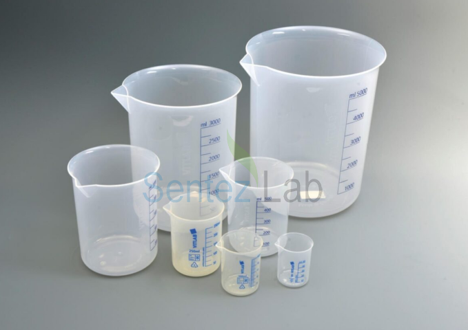 Lp İtaliana PP Beher Mavi Taksimatlı  25 ml 1 Adet