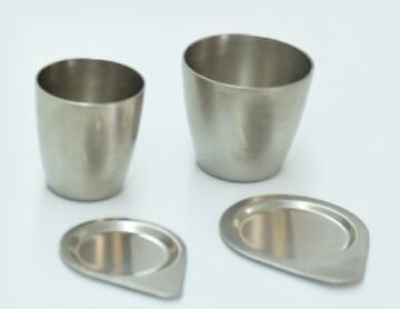 Nikel Kroze | 45 × 35 × 50 mm | Yüksek Saflık | Laboratuvar Kullanımı