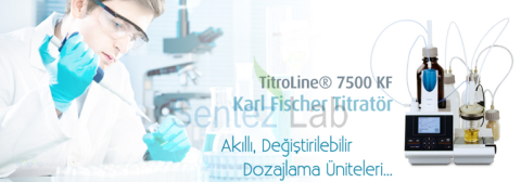 SI ANALYTICS TitroLine 7500 KF trace TİTRATÖRLER